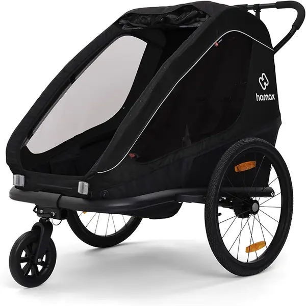 Traveller Double Kinderanhänger Fahrradanhänger 2-sitzer…
