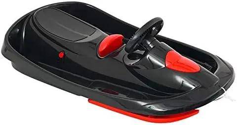 Lenkbob Hamax 2025/26 Snow Action schwarz/rot